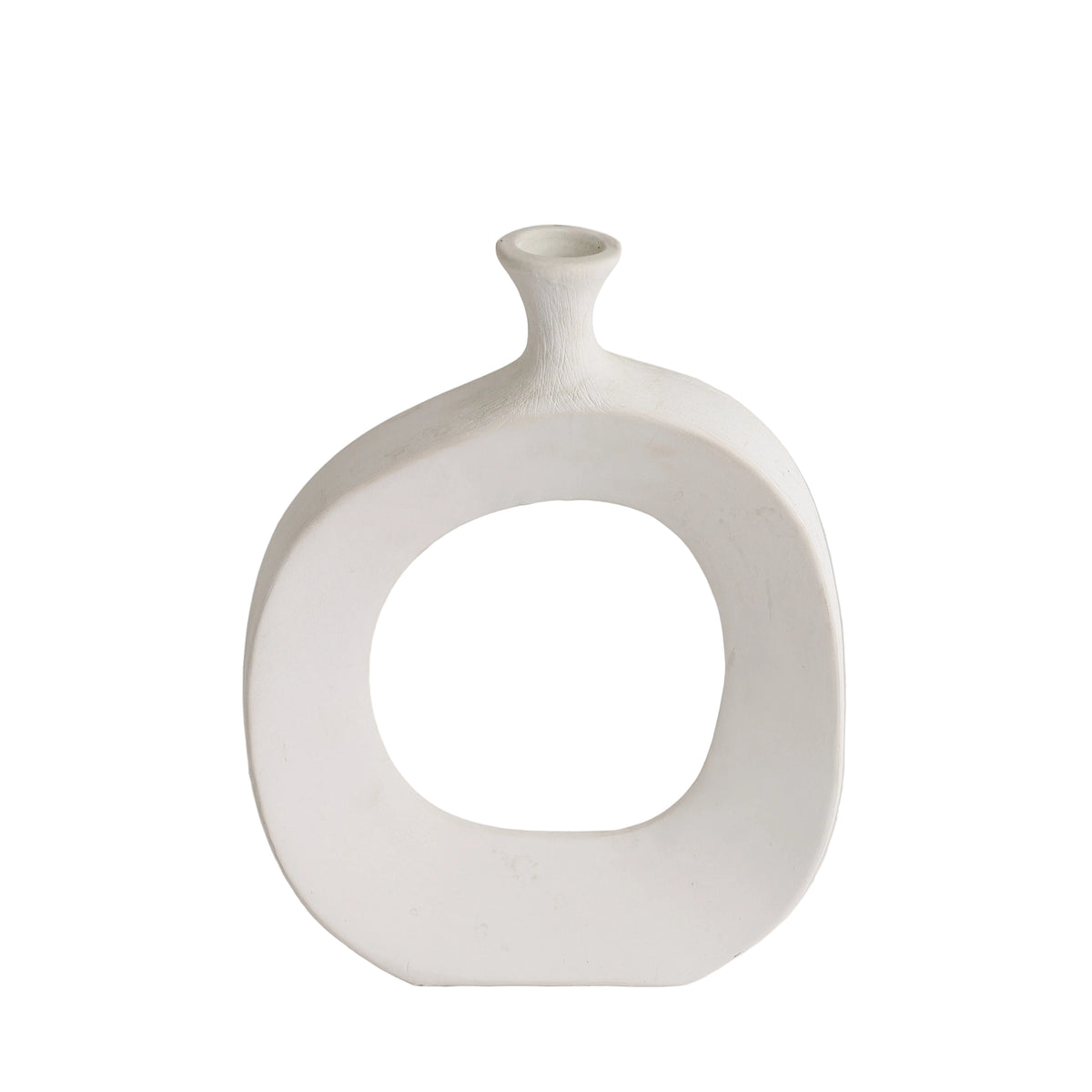 Hollow Donut Design Decorative Vase at Zubaidas Homestore Pakistan