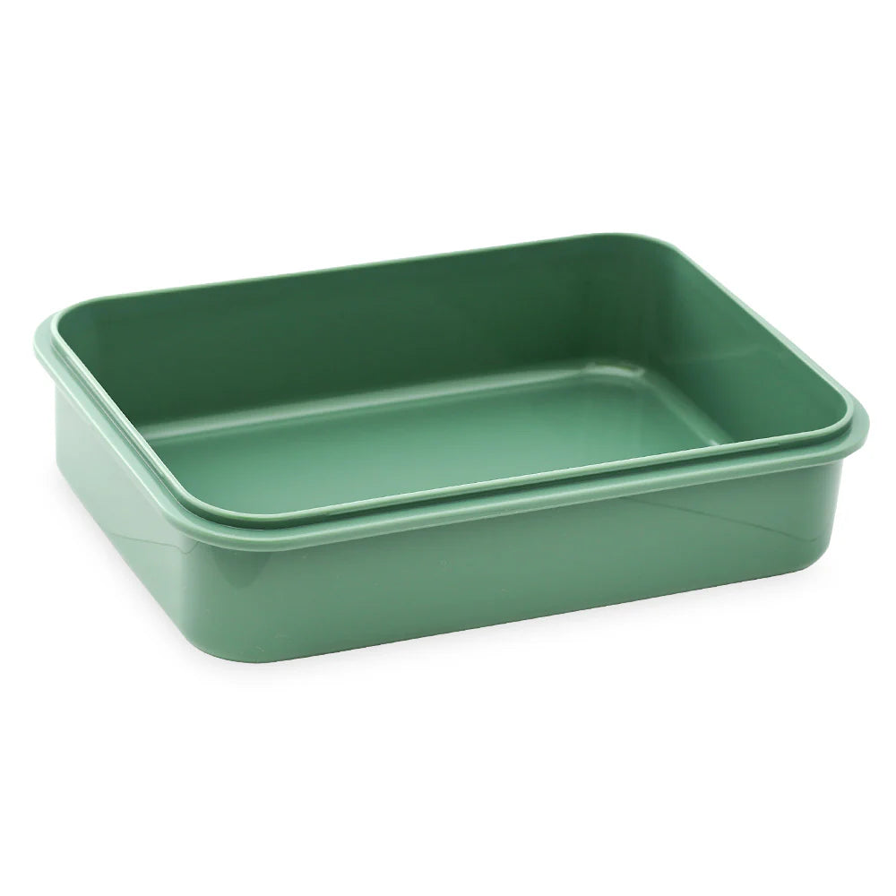 Homeatic Multi-Compartment Stainless Steel Lunch Box Green 750ml at Zubaidas Largest Homestore in Pakistan