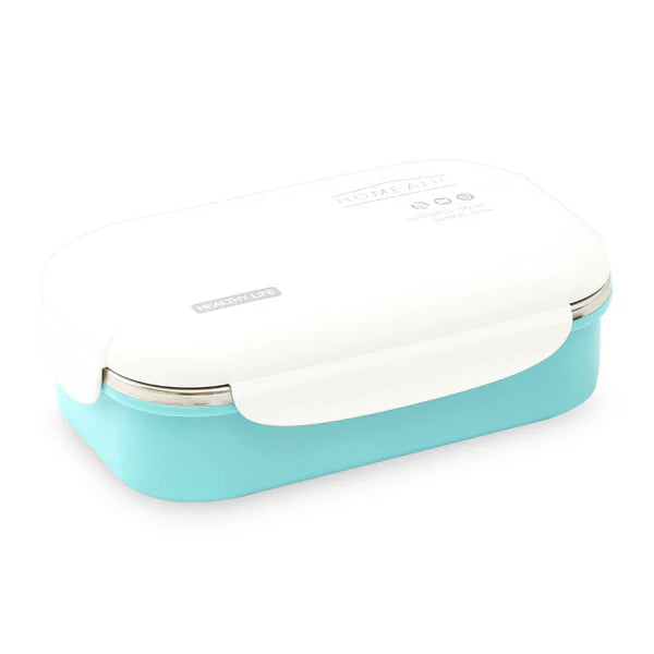 Homeatic Stainless Steel Lunch Box 650ml Blue HMT-003 at Zubaidas Homestore