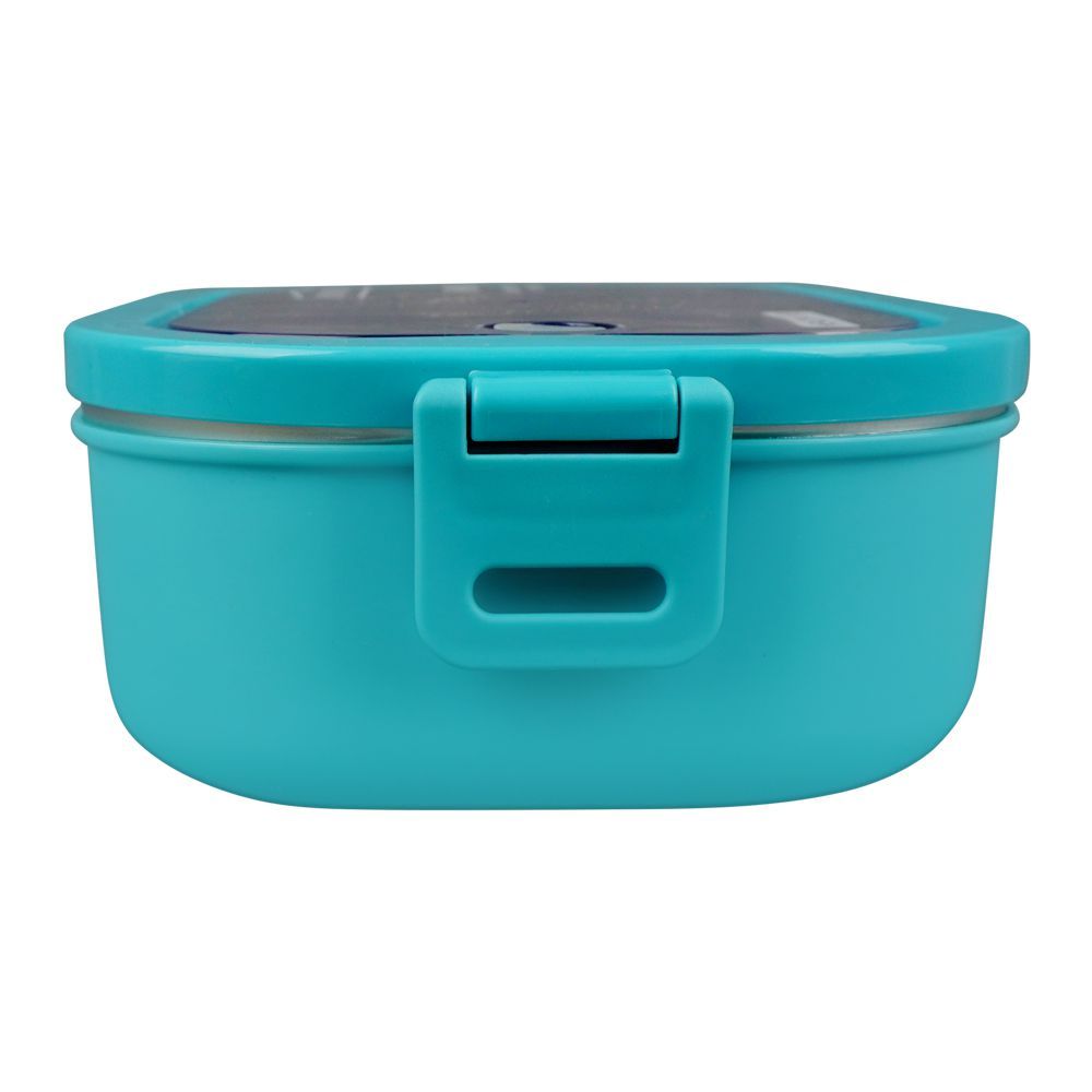 Homeatic Stainless Steel Lunch Box with Spoon 1300ml Blue at Zubaidas Online Homestore Pakistan