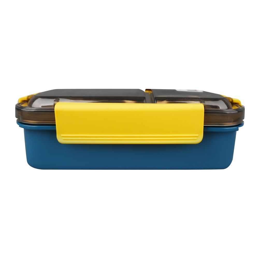 Homeatic Stainless Steel Lunch Box with Two Compartments Blue at Zubaidas Best Homestore in Pakistan