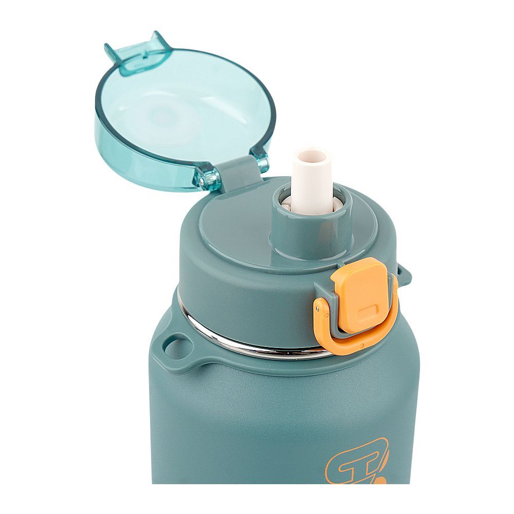 Homeatic Vaccum Flask- Green Steel Water Bottle 1100ML at Zubaidas Homestore Online Pakistan
