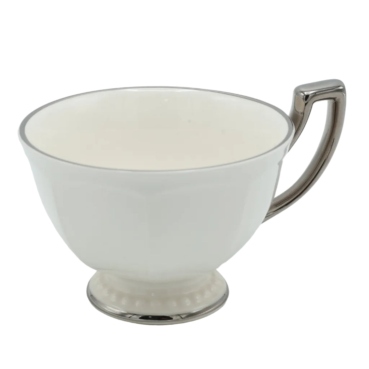 Imperial Beaded Bone China Tea Set 24 Pieces at Zubaidas Homestore - The Largest Collection of Tea Sets In Pakistan