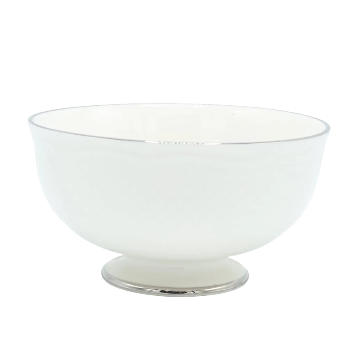 Imperial Bone China Dinner Set 61 Pieces with Silver Trim at Zubaidas Homestore. Most Trusted Homestore in Pakistan