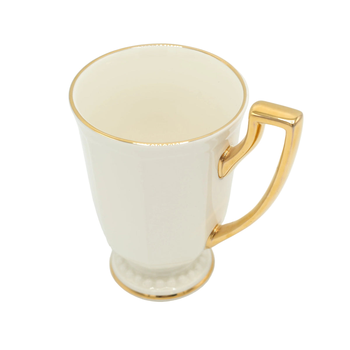 Imperial Bone China Tea Mug with Golden Handle at Zubaidas Homestore Pakistan