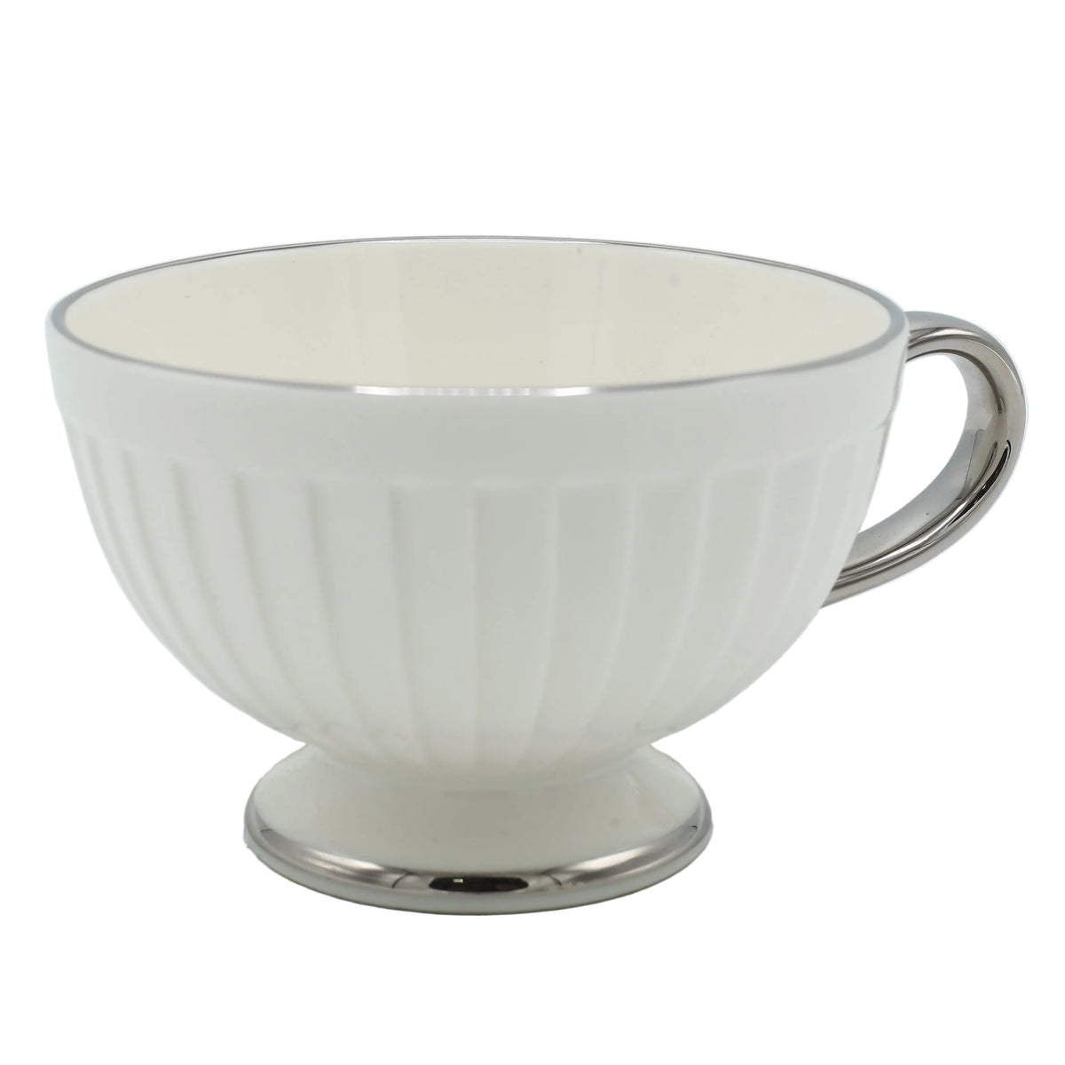 Imperial Fluted Bone China Tea Set 24 Pieces at Zubaidas Homestore - The Biggest Collection of Tea Sets In Pakistan