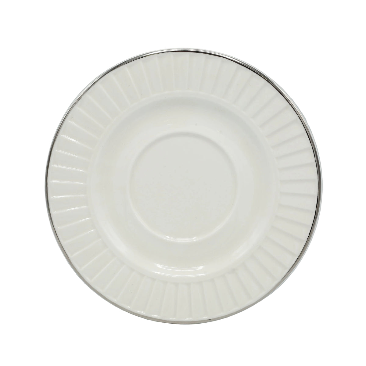 Imperial Fluted Bone China Tea Set 24 Pieces at Zubaidas Homestore - The Biggest Collection of Coffee and Tea Sets In Pakistan