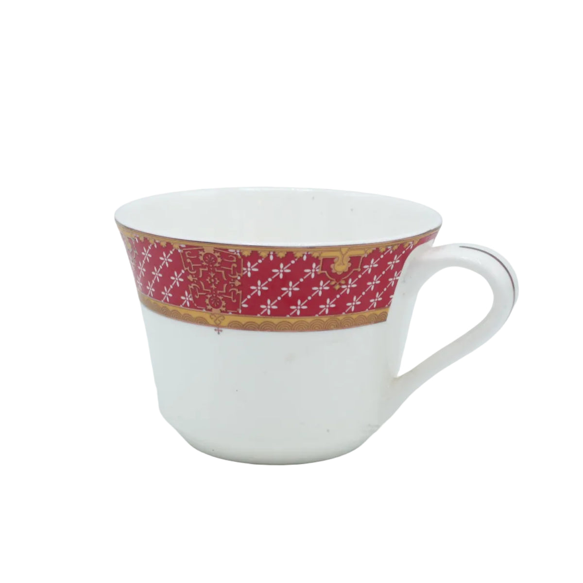 John Wood Red and Gold Patterned Dinner Set 61 Pieces at Zubaidas Homestore. No 1 Homestore in Pakistan