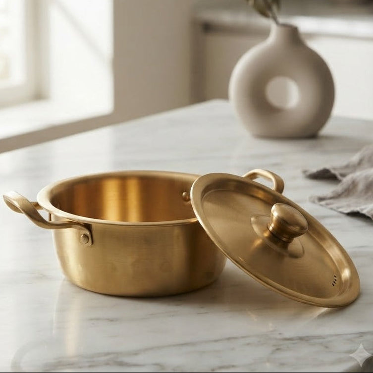 Korean Style Serving Pot With Double Handle 20cm at Zubaidas Homestore