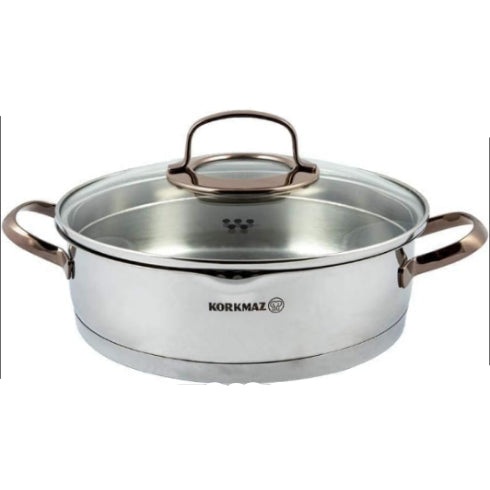 Korkmaz Rosanna Cookware Set 8 Pieces at Zubaidas Homestore Online Pakistan