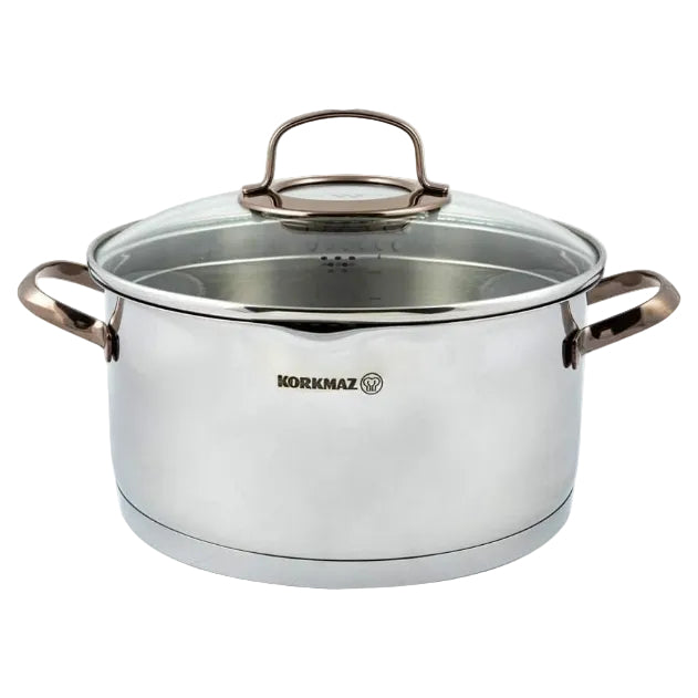 Korkmaz Rosanna Cookware Set 8 Pieces at Zubaidas Homestore - The Largest Collection Of Cookware In Pakistan