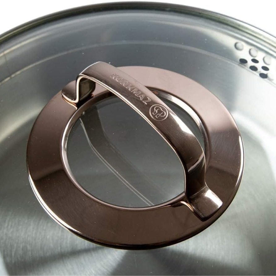 Korkmaz Rosanna Cookware Set 8 Pieces at Zubaidas Homestore - The Largest Collection Of Cookware In Pakistan