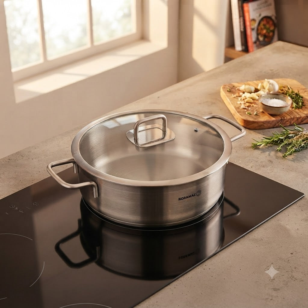 Korkmaz Stella Casserole Pot 28cm at Zubaidas Homestore. Online Pakistan