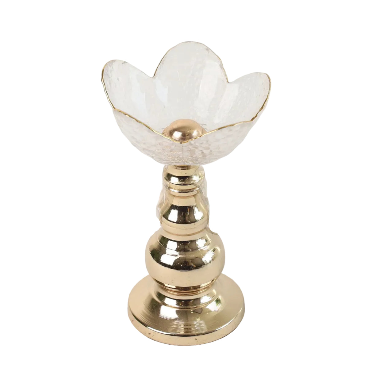 Lotus Top Candle Stand at Zubaidas Homestore Pakistan