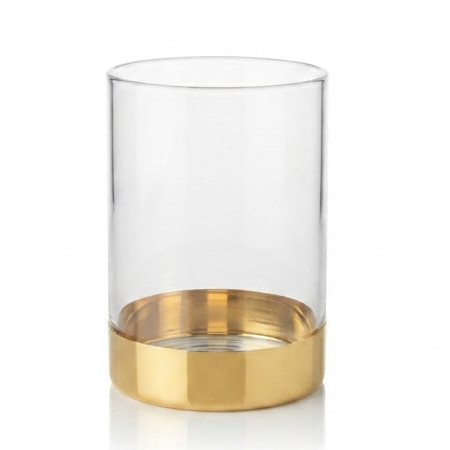 Medium Acrylic Jar With Metallic Gold Base at Zubaidas No#1 Homestore in Pakistan