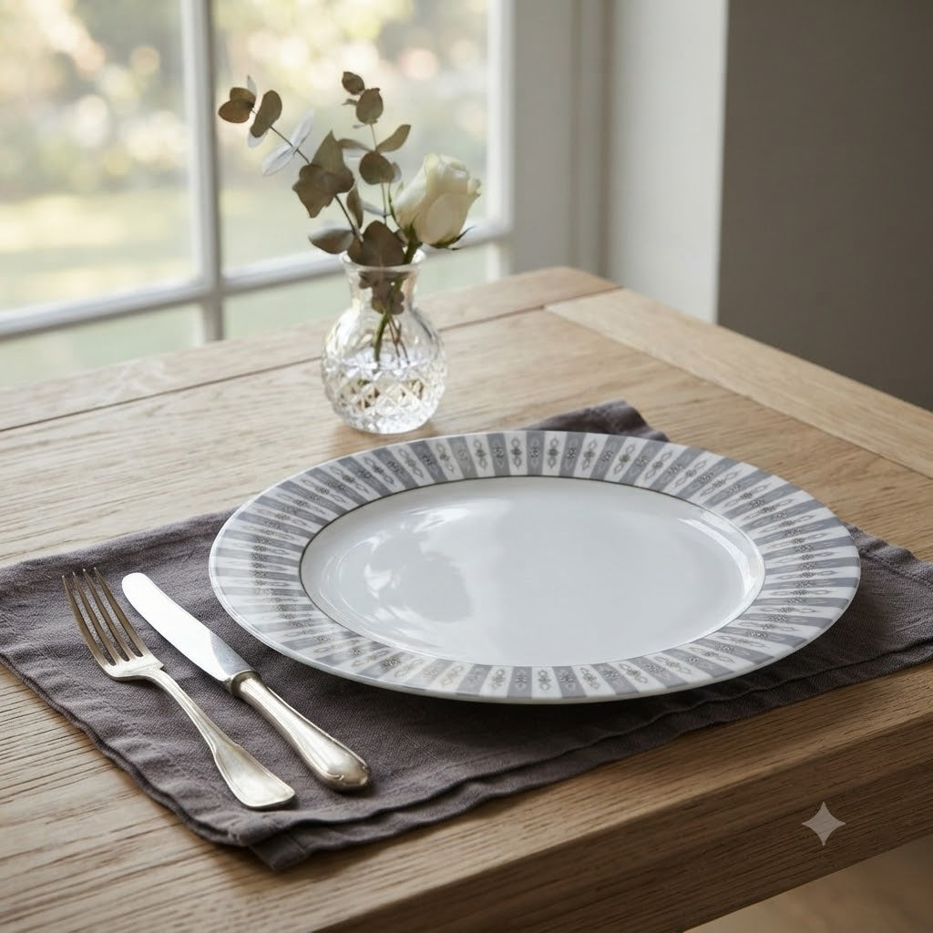 Melamine Print Dinner Plate at Zubaidas Homestore Pakistan