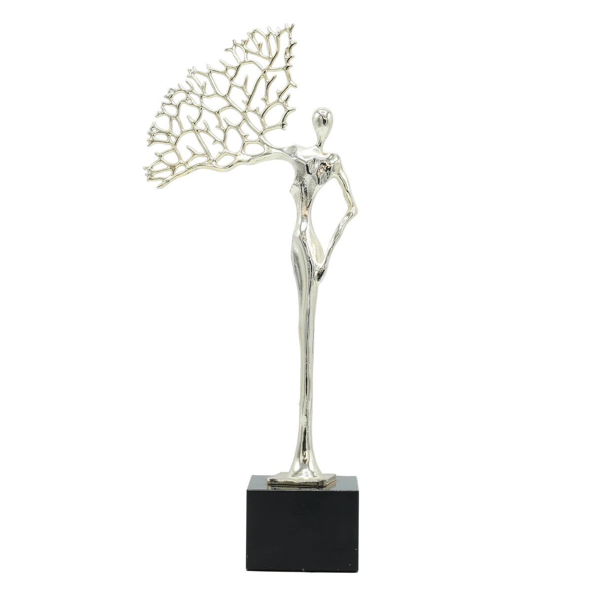 Metallic Tree Figure Statue at Zubaidas Homestore Pakistan