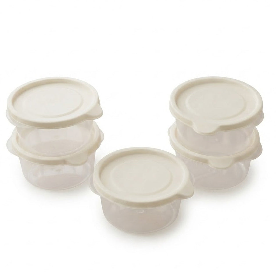 Micronware Food Storage Container Round 300ml Pack of 5 at Zubaidas Homestore Pakistan