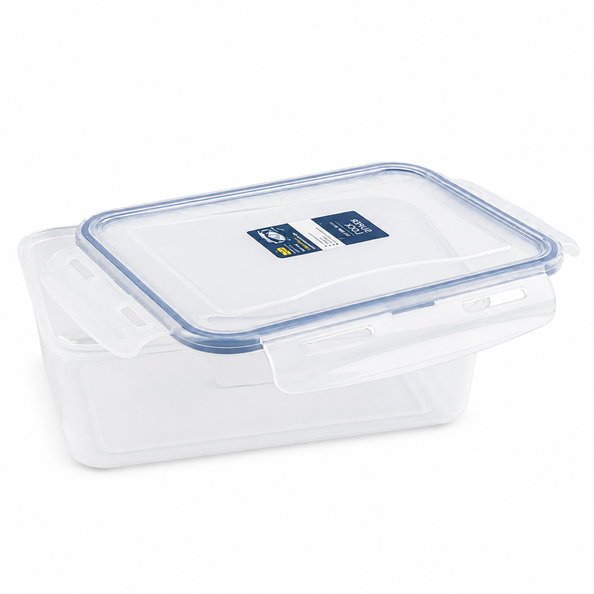 Micronware Super Lock Rectangle Food Storage Container 1450ml at Zubaidas Homestore. The Biggest Homestore in Pakistan