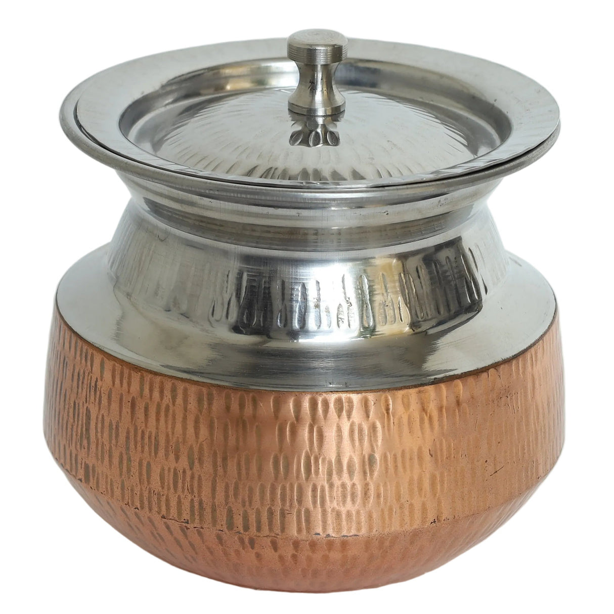 Mini Steel Degh with Copper Base at Zubaidas Homestore - House of the Largest Collection of Kitchenware in Pakistan