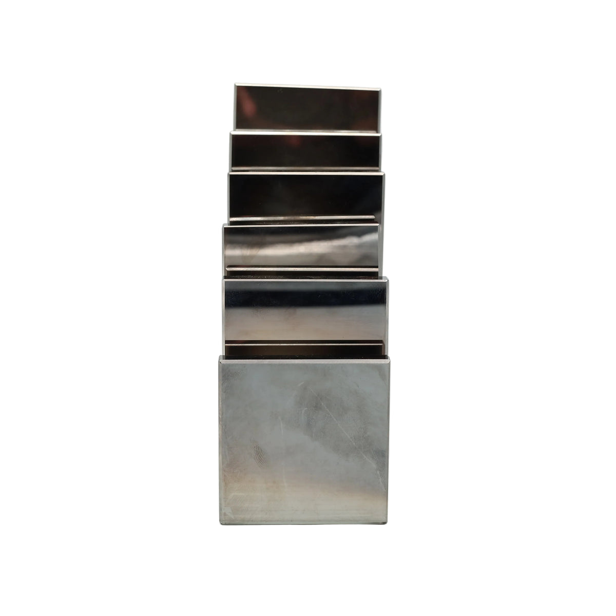 Minimalist Bookend Sculpture Silver at Zubaidas Homestore Pakistan