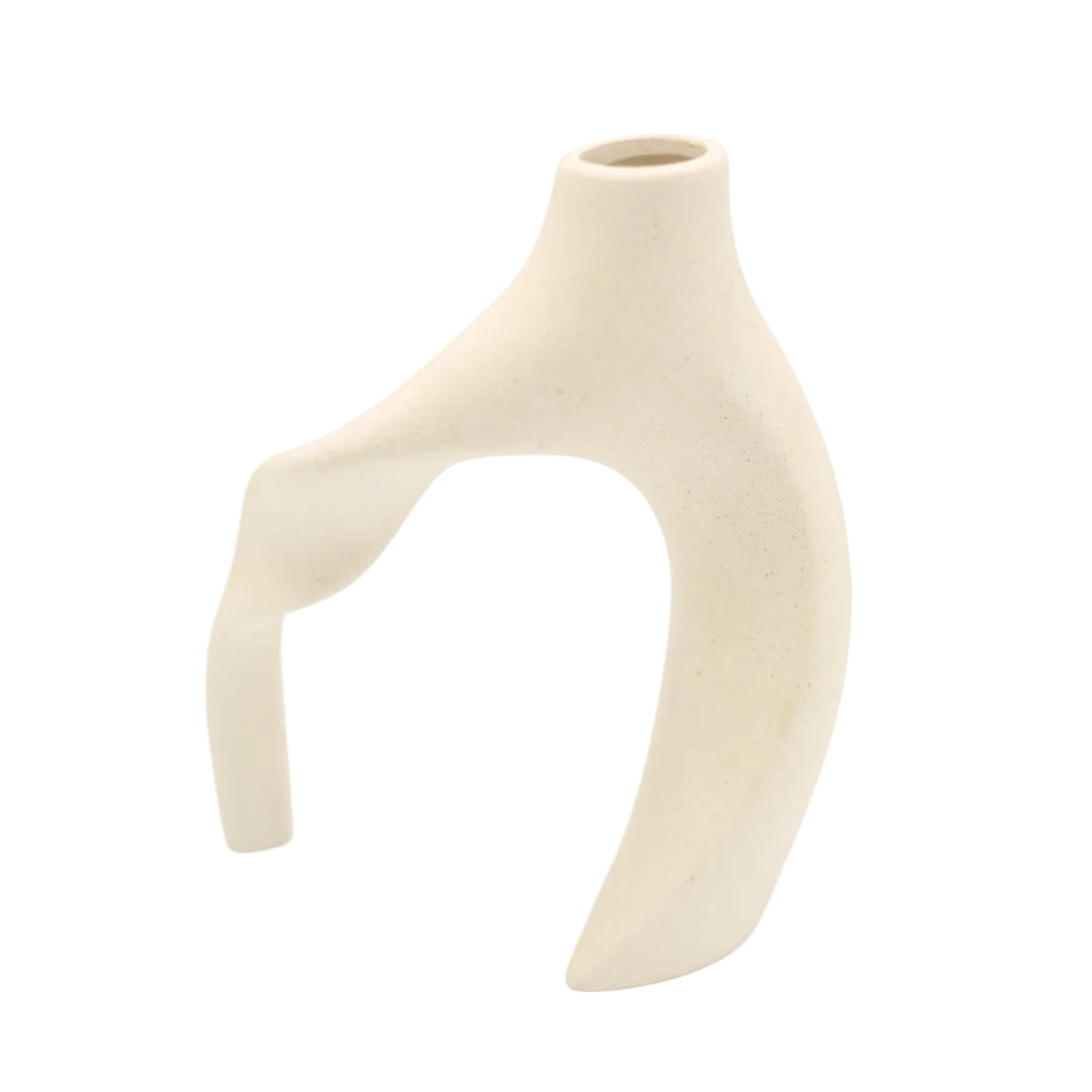 Minimalist Wave Curve Double Decorative Vase at Zubaidas Homestore Pakistan
