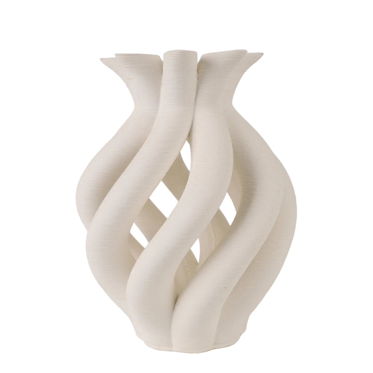 Modern Abstract 3D Printed Decorative Vase at Zubaidas Homestore Pakistan