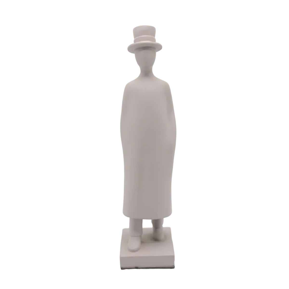 Modern Art Gentleman Statue Grey Ebonite at Zubaidas Homestore Pakistan