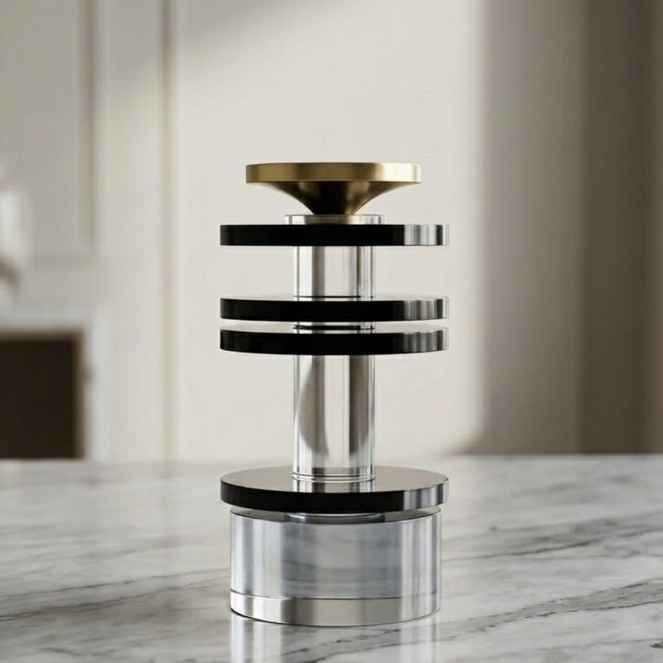 Modern Candle Stand Crystal at Zubaidas Homestore