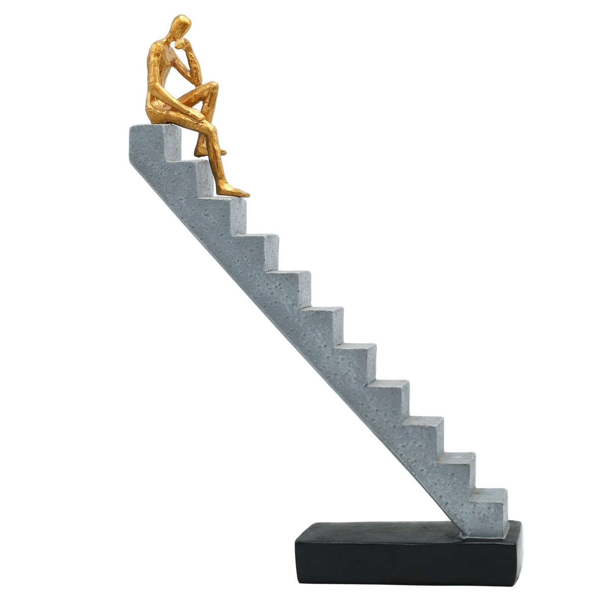Modern Decorative Stairway Thinker Sculpture at Zubaidas Homestore Pakistan