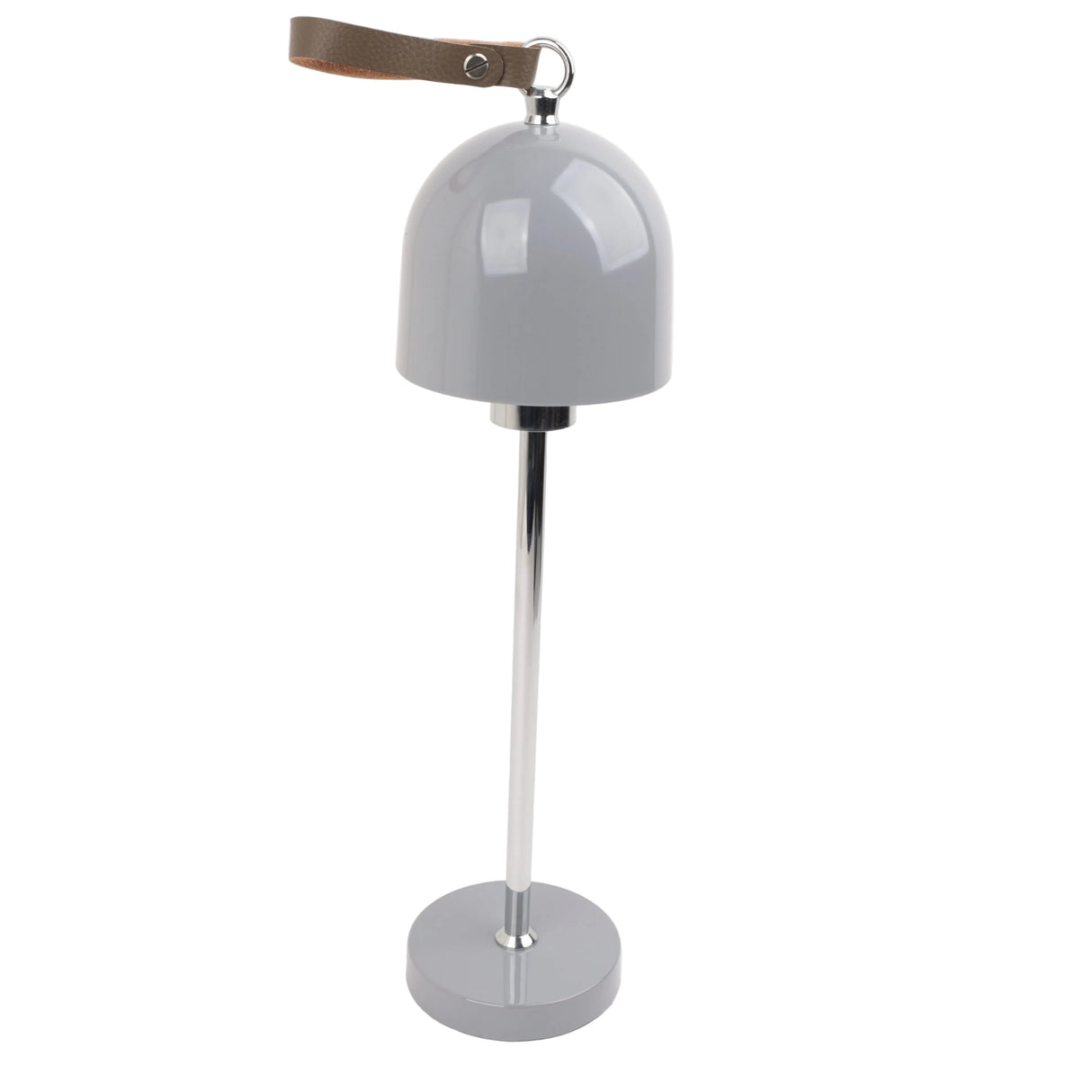 Modern Grey Touch Sensor Table Lamp with Hanging Strap at Zubaidas Homestore Pakistan
