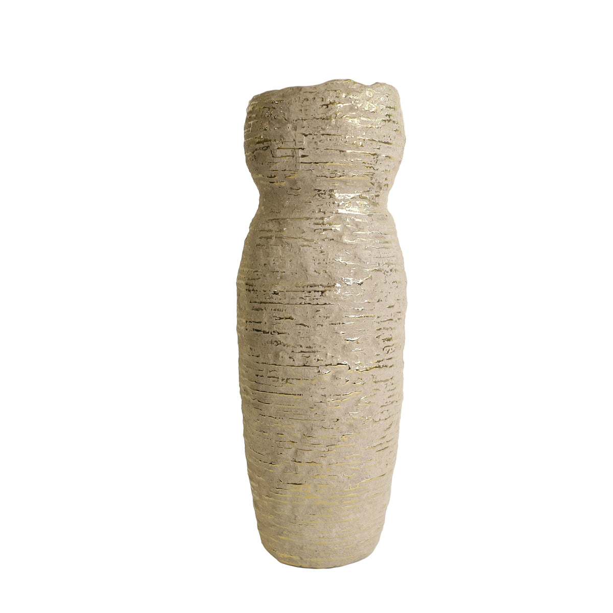 Modern Textured Ceramic Vase at Zubaidas Homestore Pakistan