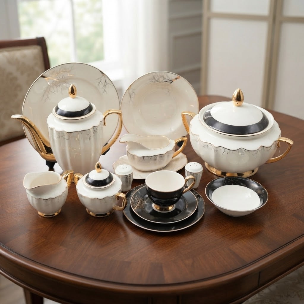 More & More Johnson Bros Bone China Luxury Dinner Set 89 Pieces at Zubaidas Homestore