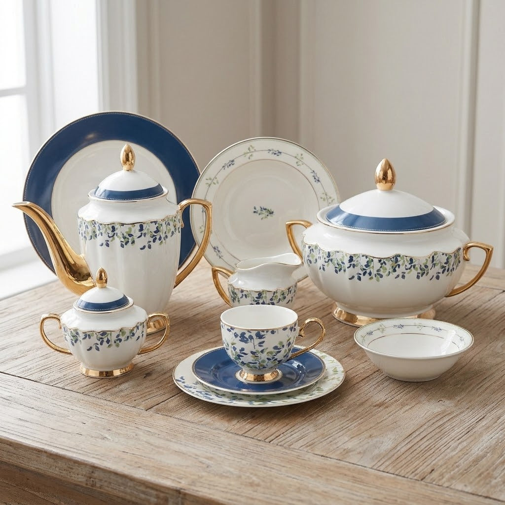 More & More Johnson Bros Inspired 65 Piece Dinner Set at Zubaidas Homestore