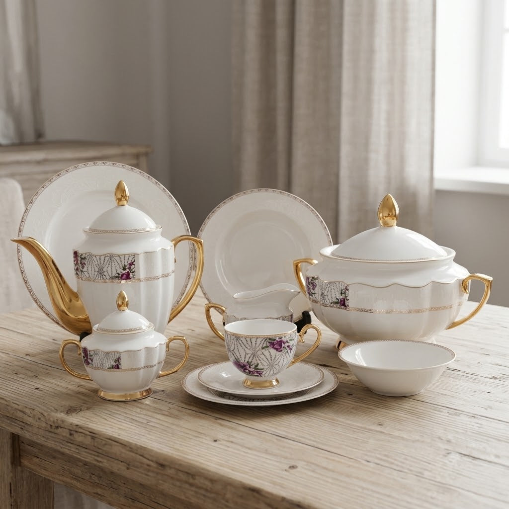 More & More Johnson Bros Style 65 Piece Dinner Set at Zubaidas Homestore