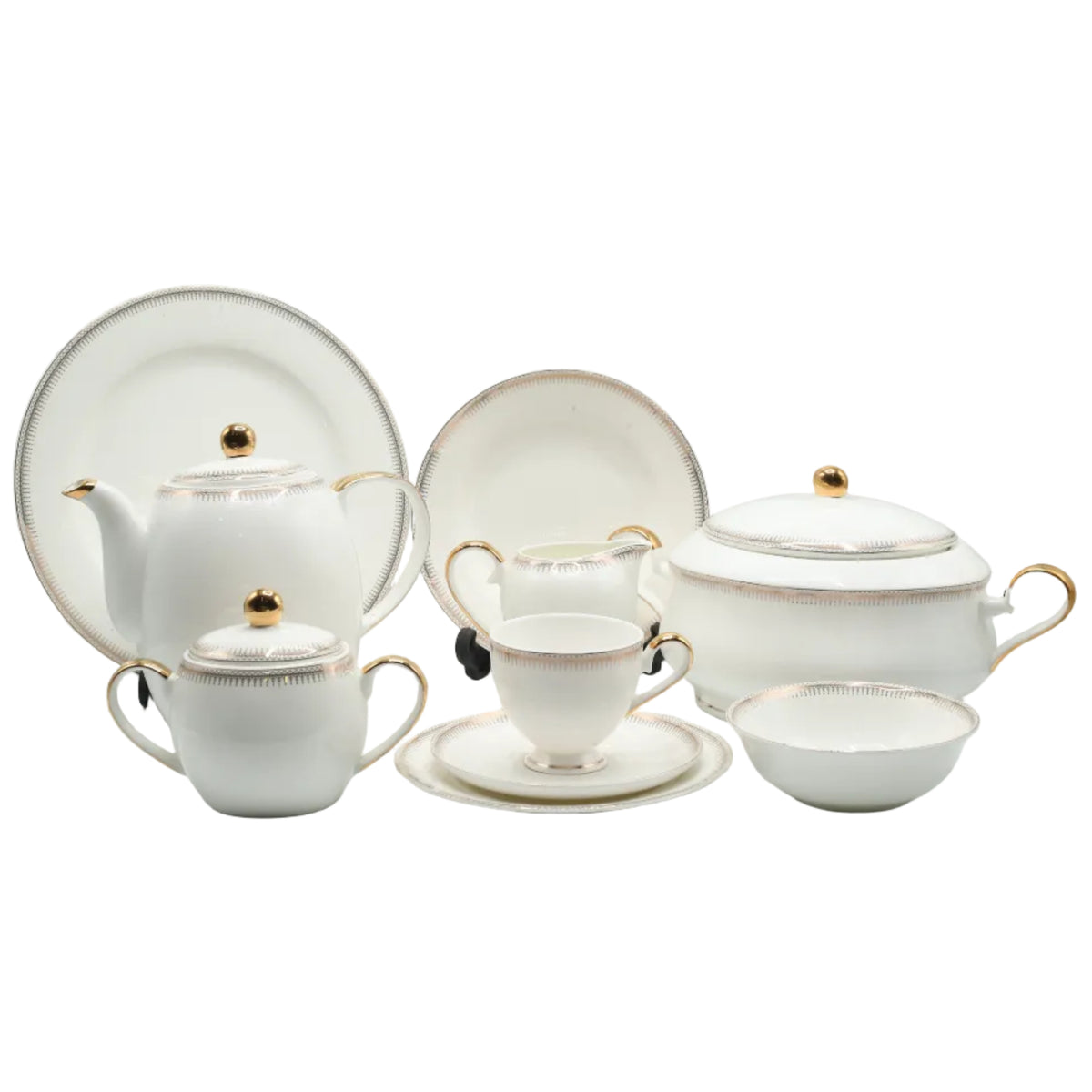 More & More Super Bone China Dinner Set 73 Pieces at Zubaidas Homestore Pakistan