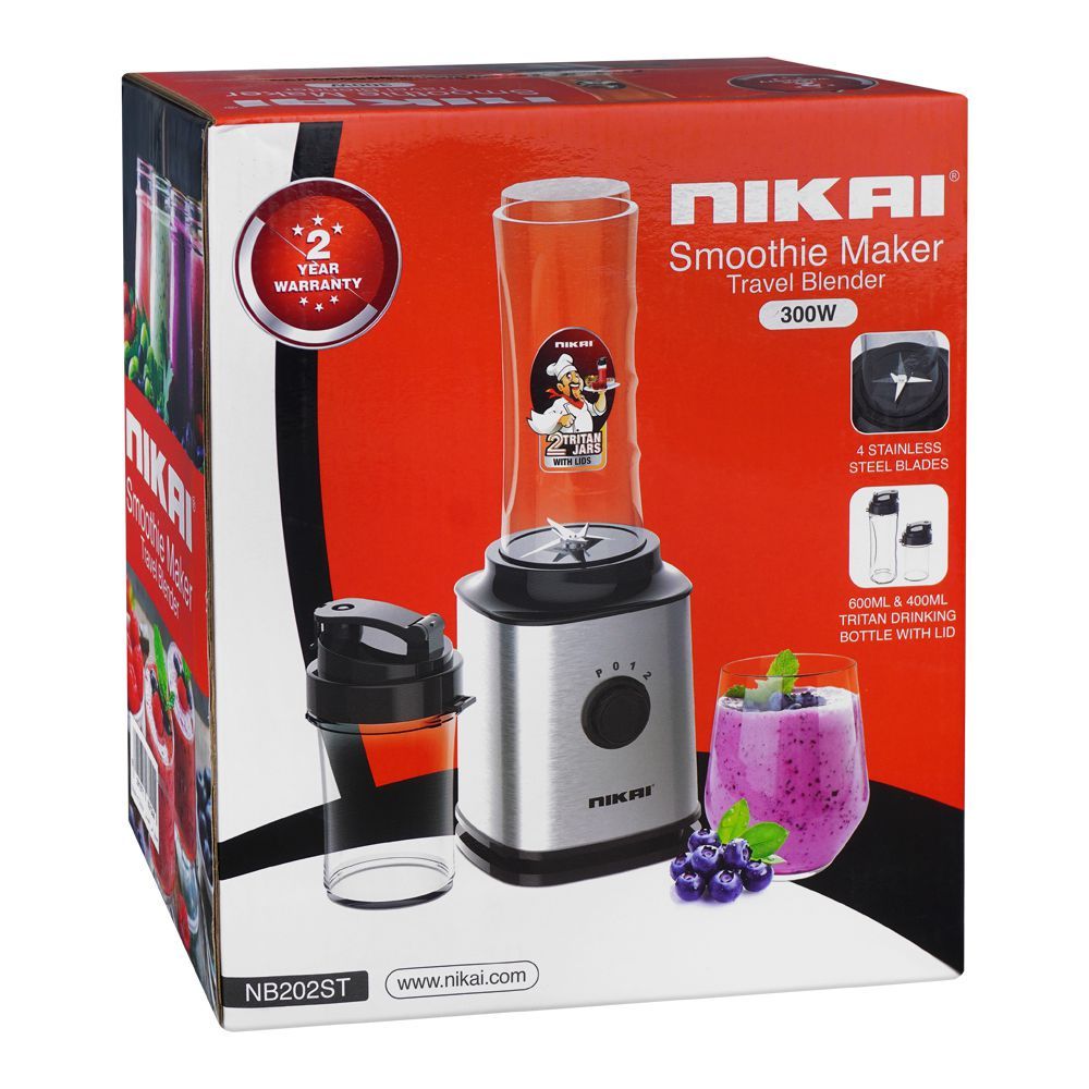Nikai Smoothie Maker 300W NB202ST at Zubaidas Homestore