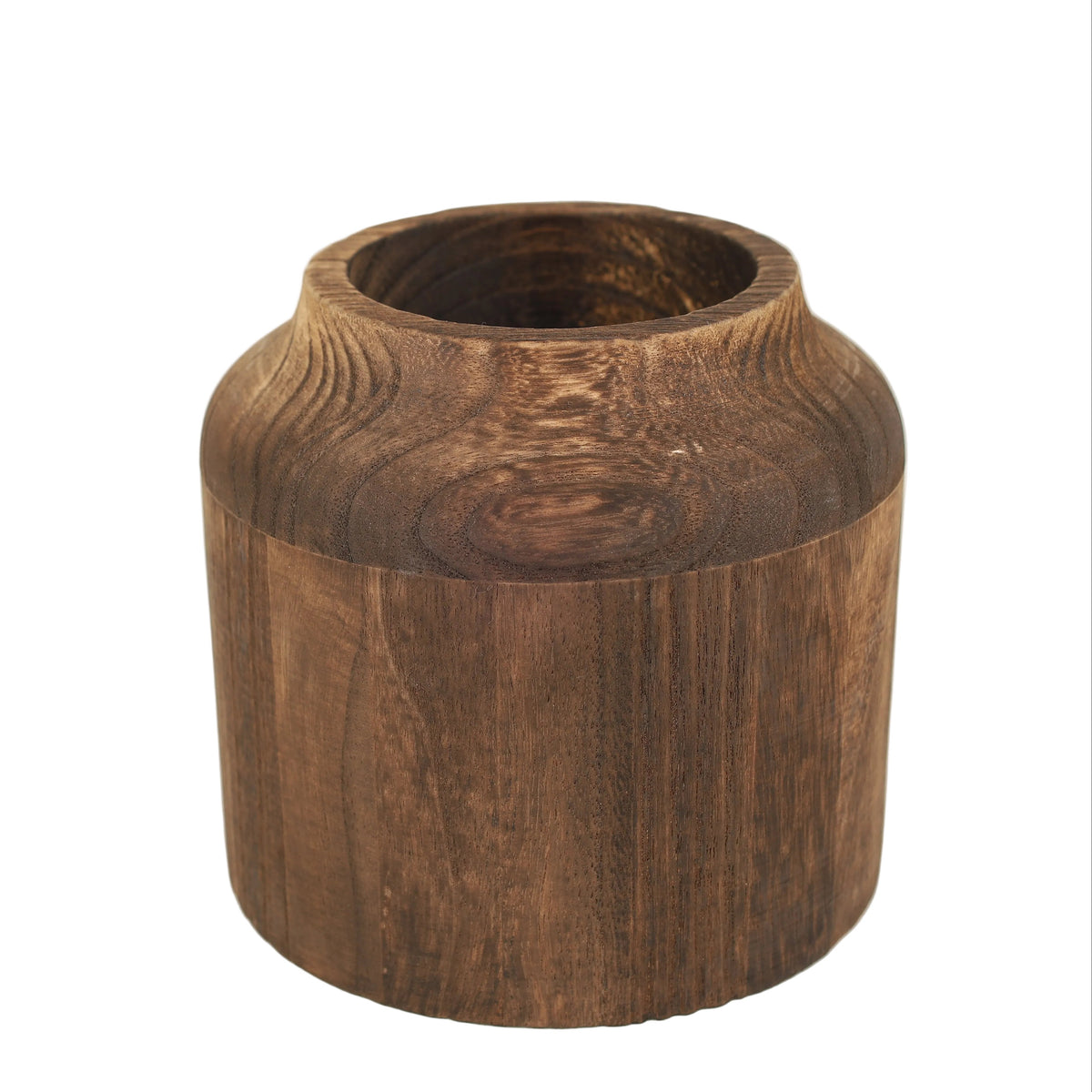 Nordic Style Glass Vase with Wooden Base at Zubaidas Homestore. The Largest Collection of Decor In Pakistan