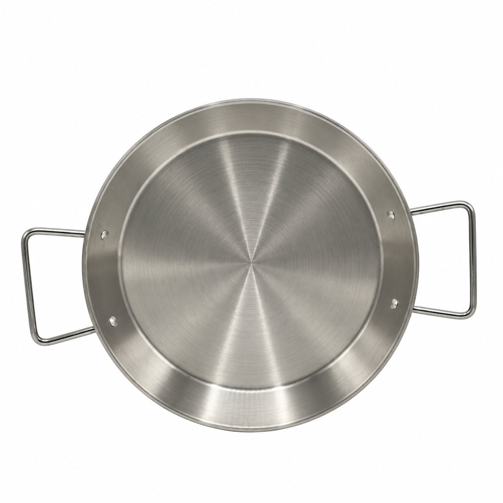 Pedestal Pan Stainless Steel Silver Plated 26cm at Zubaidas Homestore. Best Home Shop in Pakistan