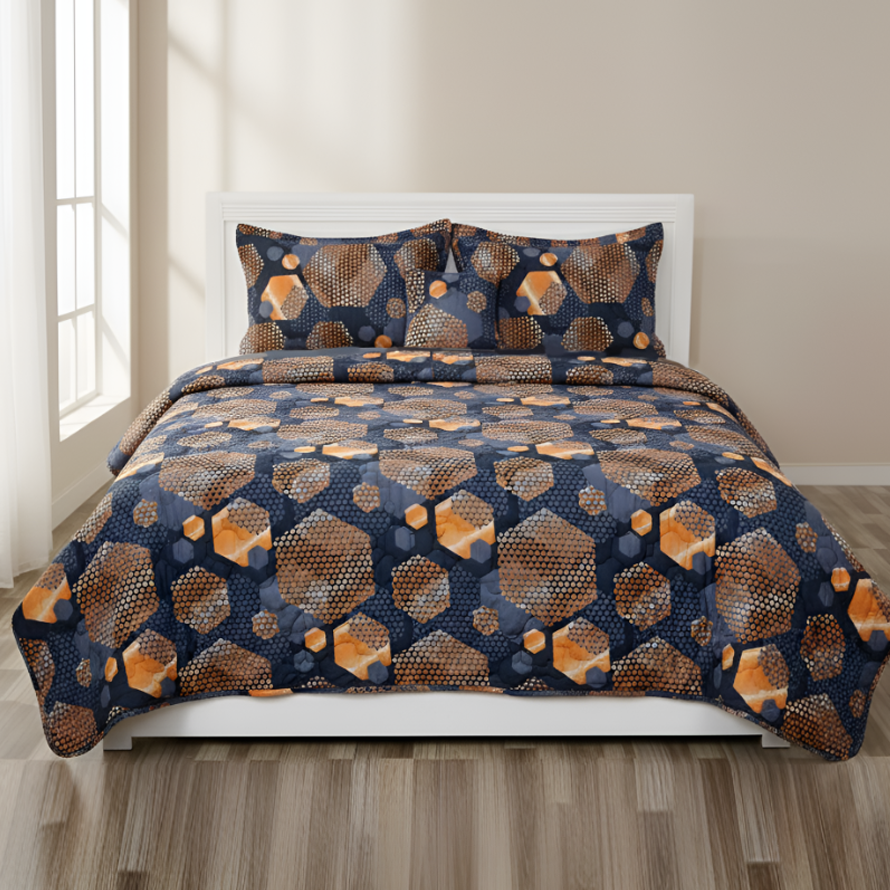 Plushmink Comfora 5 Pcs Bed in a Bag-Carbon at Zubaidas Homestore Pakistan