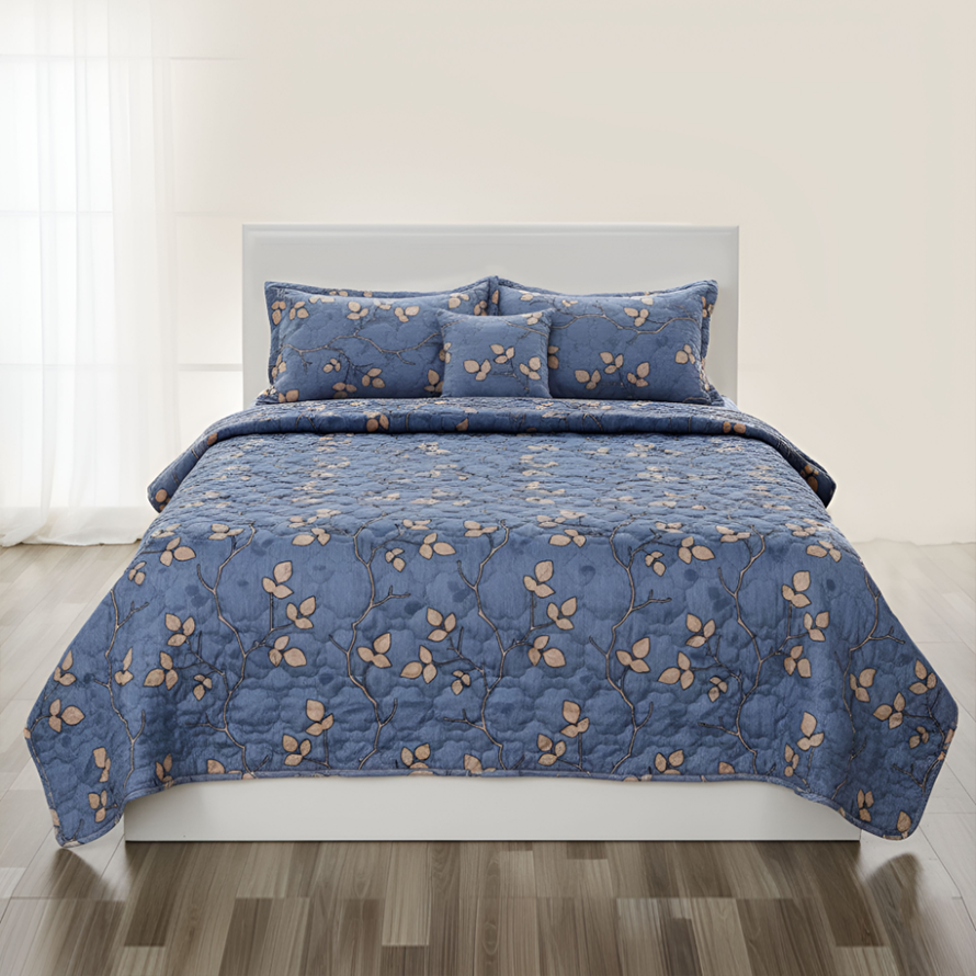 Plushmink Comfora 5 Pcs Bed in a Bag-Violet Hour at Zubaidas Homestore Pakistan