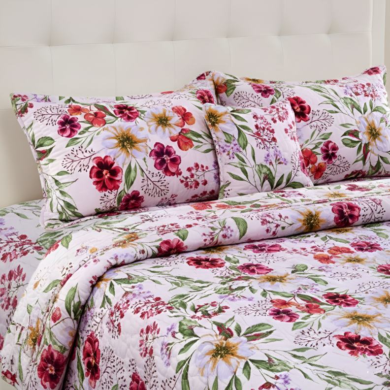 Plushmink Comfora 5 Pcs Bed Printed Floral Comforter at Zubaidas Homestore. No1 Homestore For Home Shopping