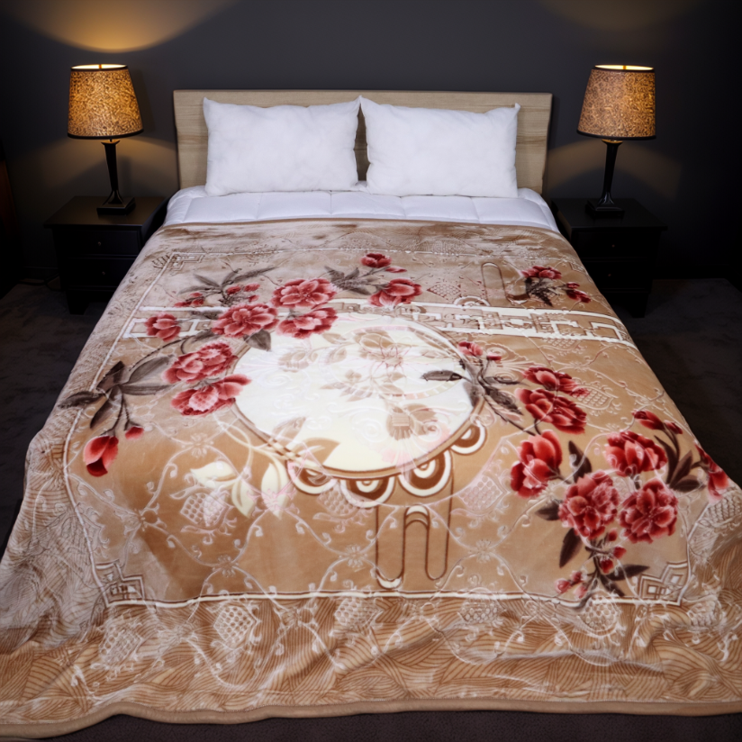 Plushmink Empire 6KG 2-Ply King Bed Blanket-Cashmere at Zubaidas No#1 Homestore in Pakistan