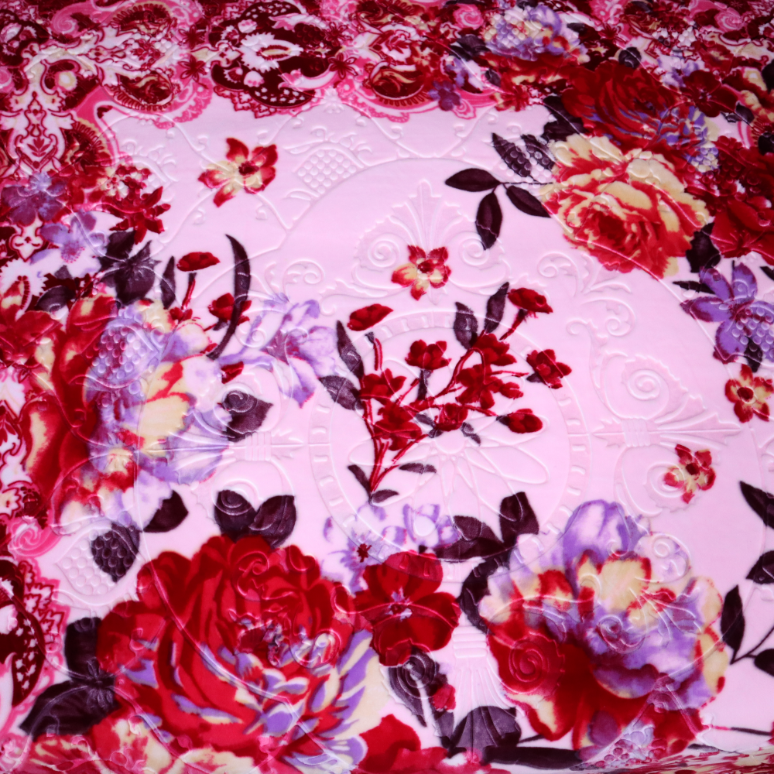 Plushmink Empire 6KG 2-Ply King Bed Blanket Peony at Zubaidas Homestore Best for Home Shopping