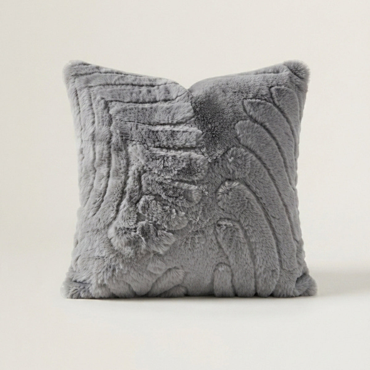 Plushmink Solid Mink Cushion Carbon at Zubaidas Homestore Pakistan