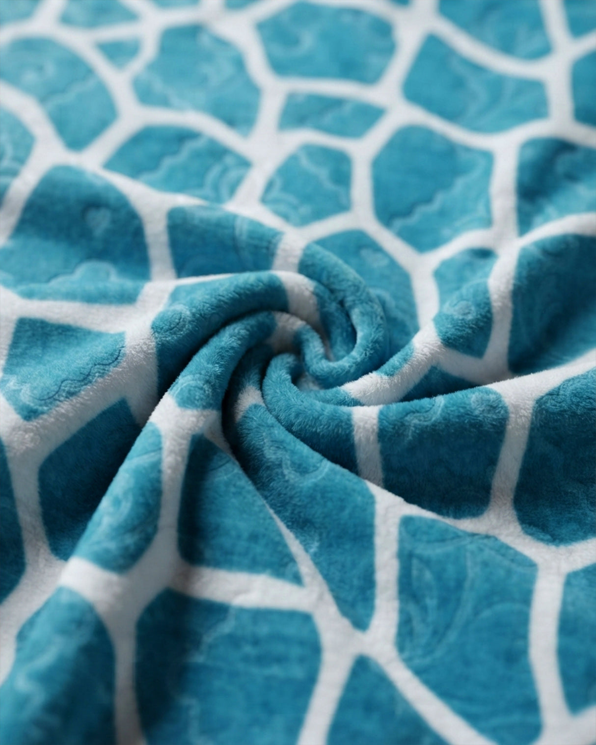 Plushmink Rabbit Fur Throw Blanket Cloud Dancer at Zubaidas Homestore Pakistan