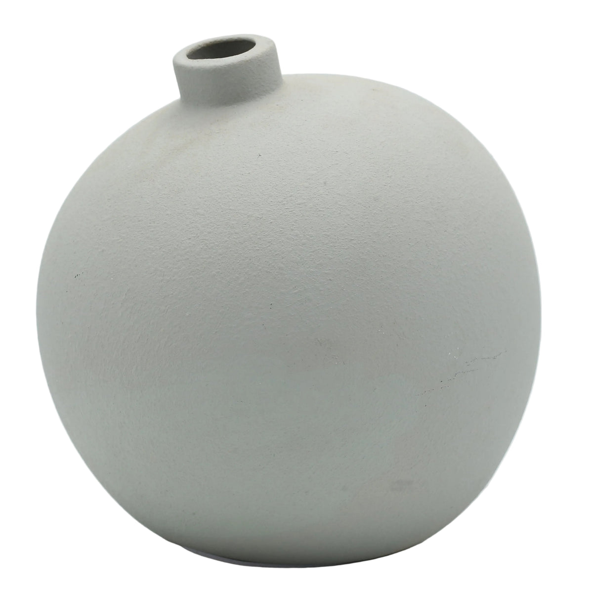 Porcelain Round Sphere Flower Vase at Zubaidas Homestore - The Largest Collection of Decor In Pakistan