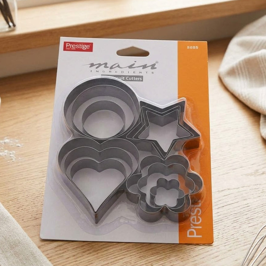 Prestige Biscuit Cutters 12 Pieces at Zubaidas Homestore