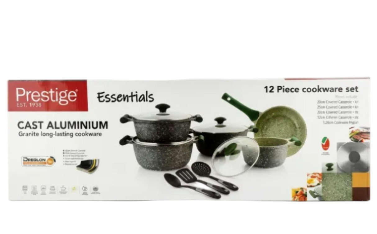 Prestige Cookware 12 Piece Set BHO-80963 at Zubaidas Homestore