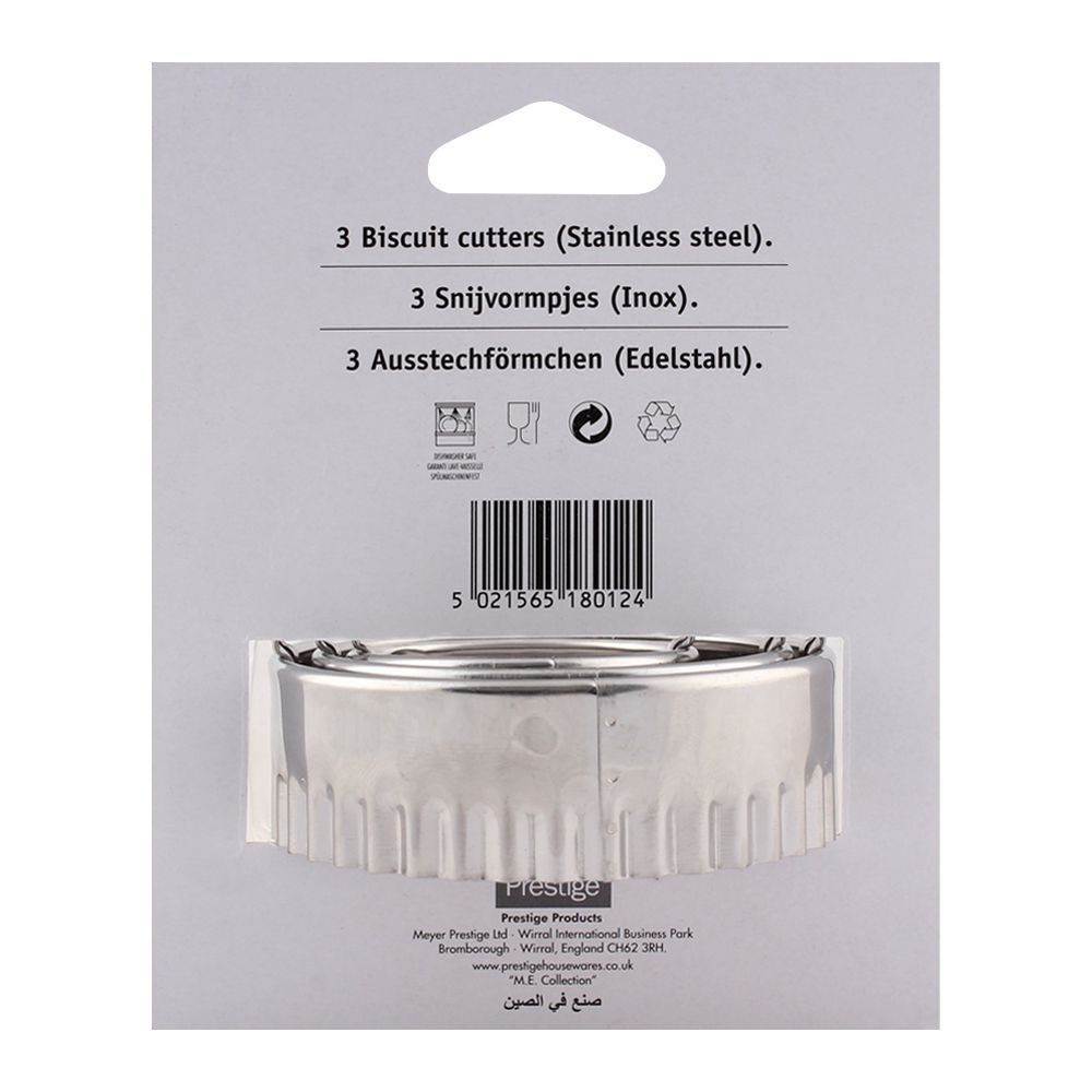 Prestige Donut Cutters 3 Pieces at Zubaidas Homestore - Pakistan's Favorite Destination for Home Shopping